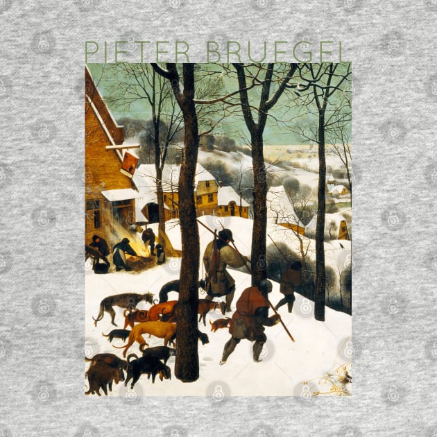 Pieter Bruegel The Elder - The Hunters in the Snow by TwistedCity